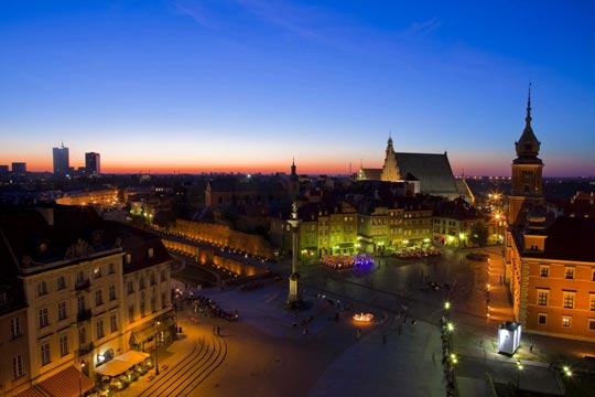 Varsó történelmi belvárosa