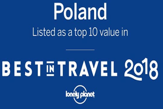 Lengyelország újra díjazott a turisztika terén!