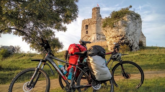 Kerékpártúra Lengyelországban, a Sasfészek útvonalon